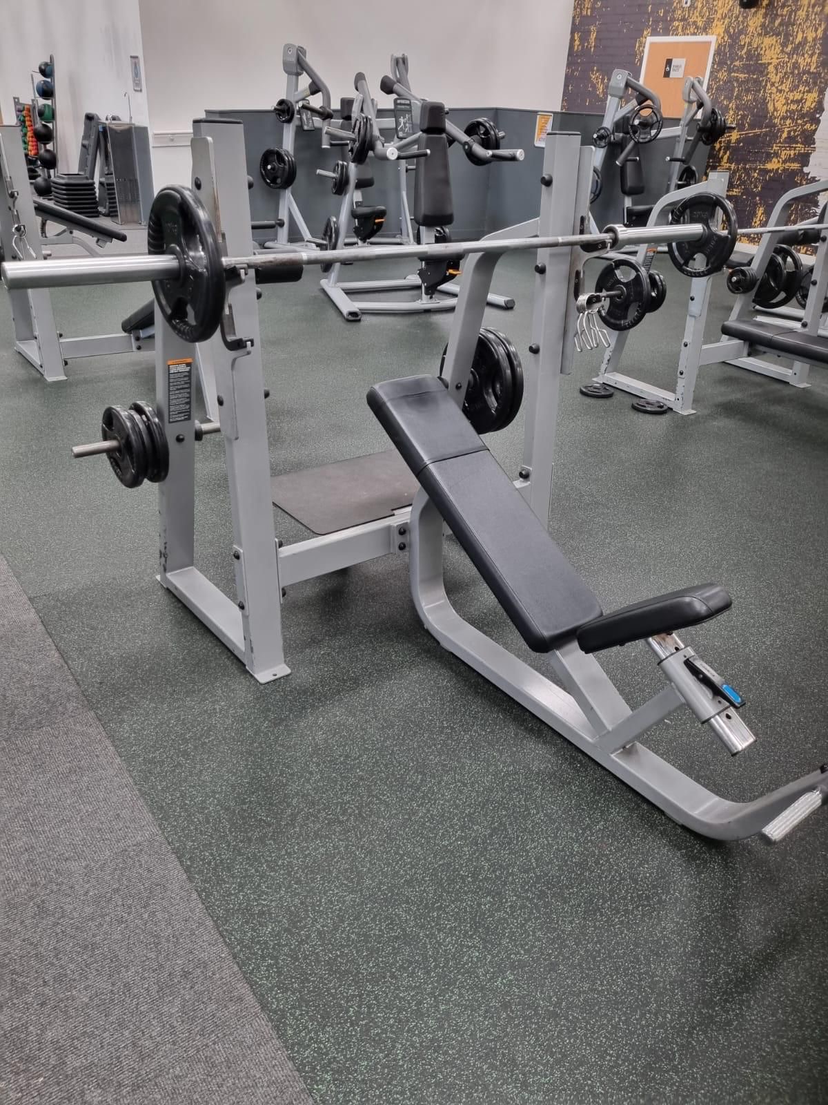 Precor incline bench sale