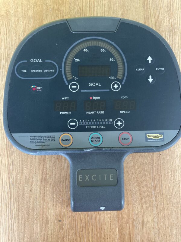 Technogym Excite 500 Bike Console