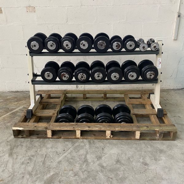 2.5-30kg Pulse Dumbbell Set and Rack