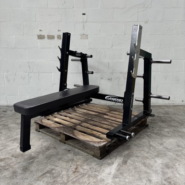 Legend USA Flat Olympic Bench with storage