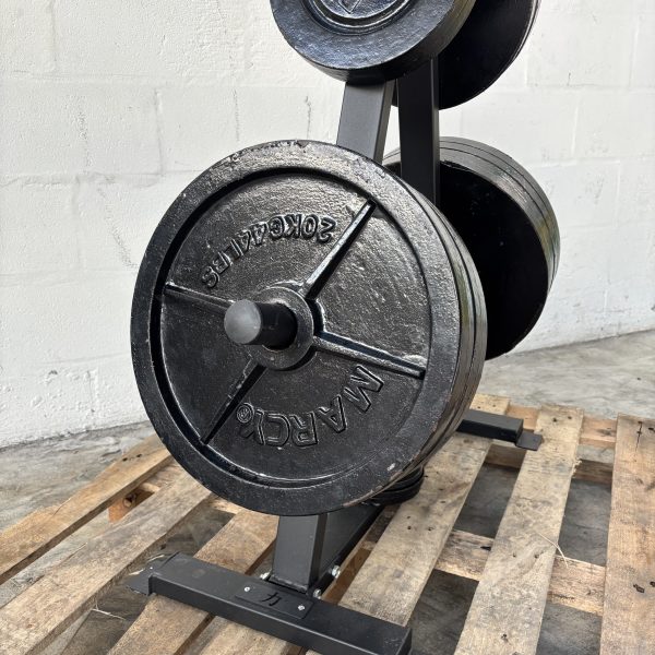 237.5kg Cast Iron Weight Plate Set - Image 3